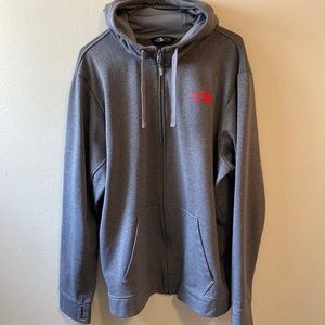 Northface zip up hoodie
